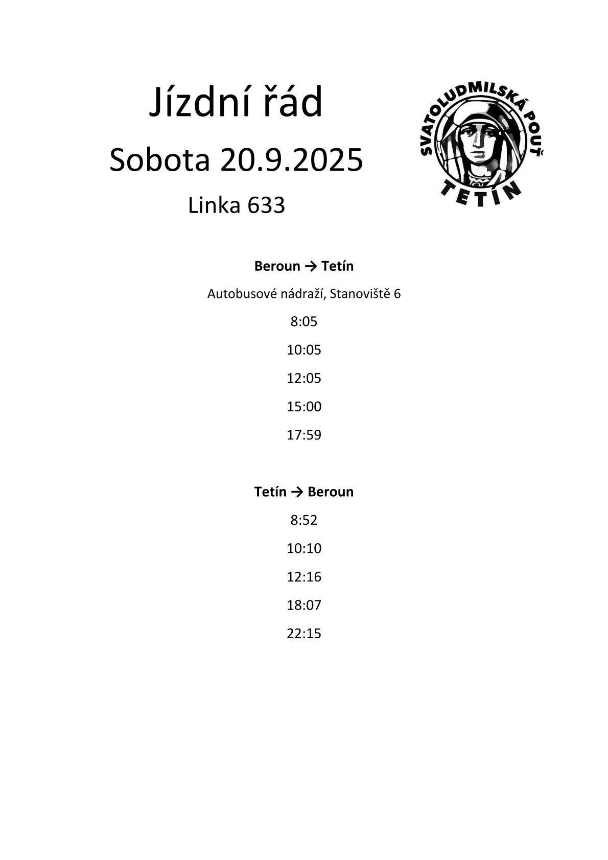 Svatoludmilská pouť