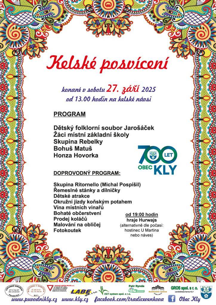 Pozvánka na Kelské posvícení