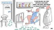 Znepokojivé dveře na pokoji