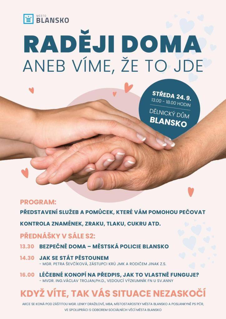 Poznejte nové technologie v oblasti bydlení a péče o seniory a osoby se zdravotním postižením. Akce  je rozložena do dvou částí: dopolední workshop s nutností registrace a odpolední program pro všechny zájemce bez nutnosti registrace. Bližší informace níže.