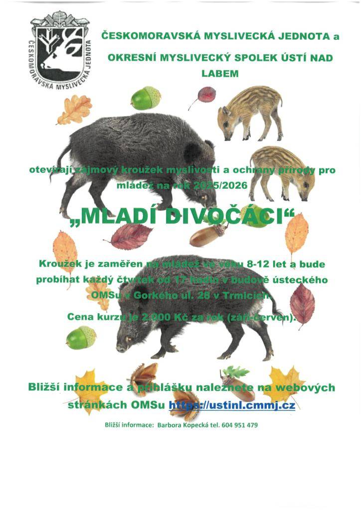 Zájmový kroužek myslivosti a ochrany přírody