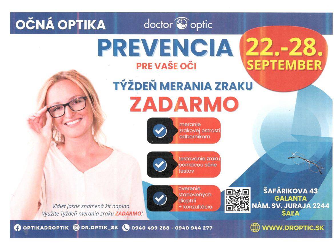 Prevencia pre vaše oči