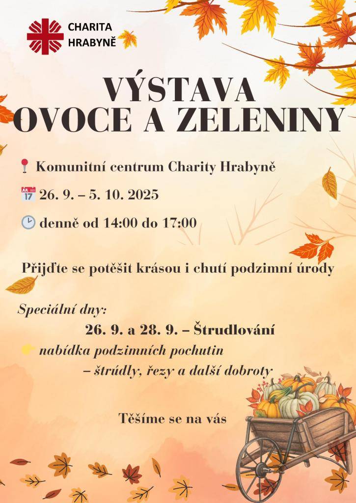 Charita Hrabyně Vás srdečně zve...