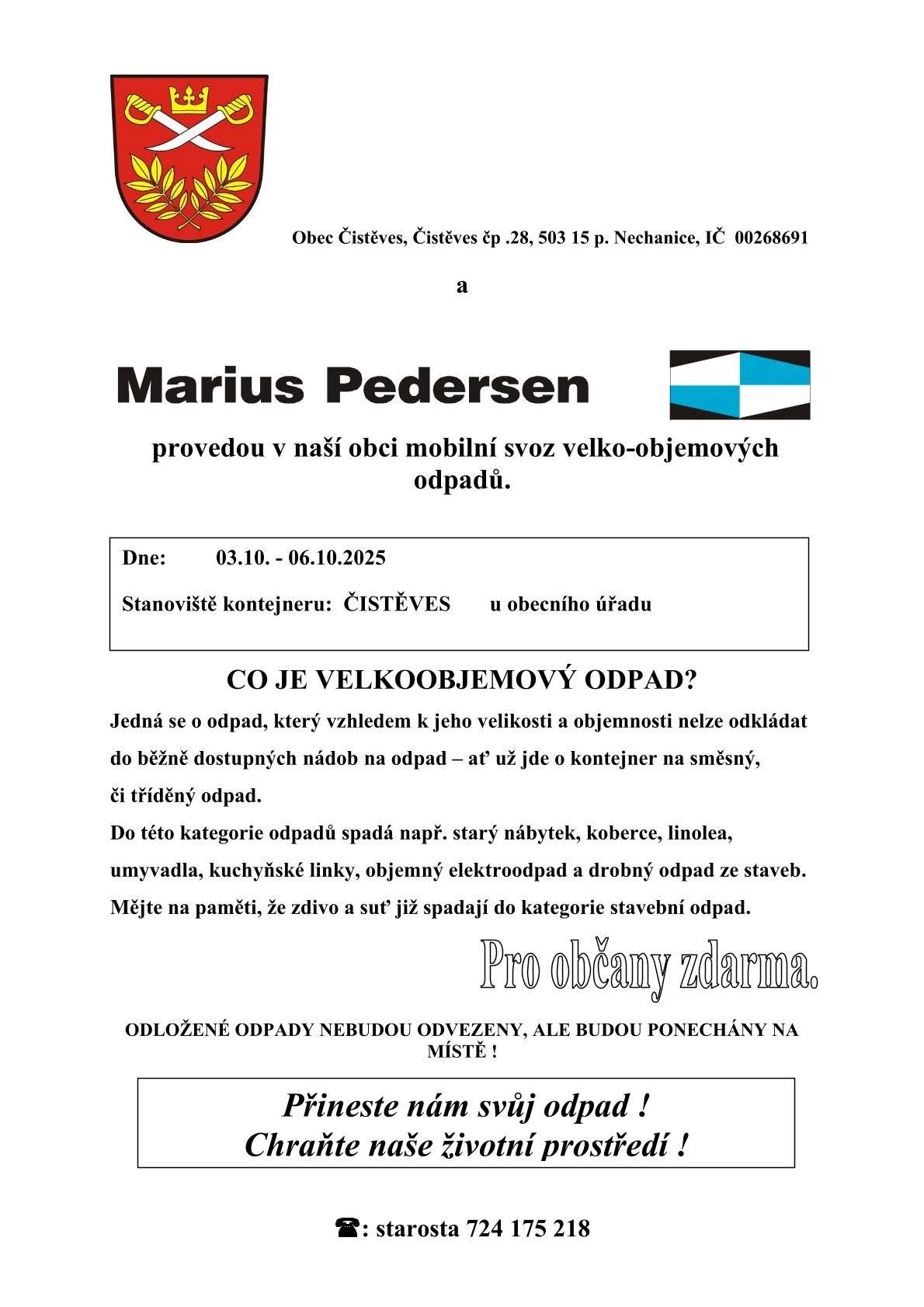 O víkendu 3 - 6.10.2025 nejen k volbám...