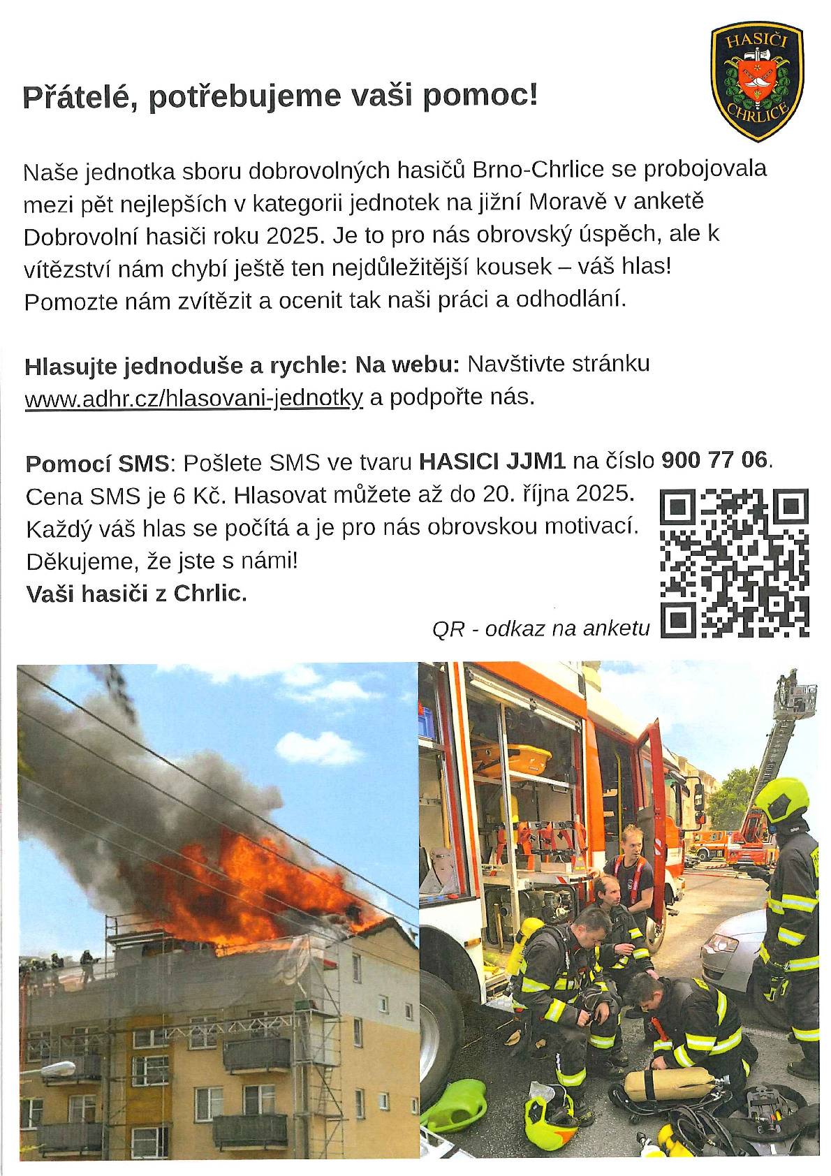 Pokud můžete, připojte svůj hlas. Děkujeme.