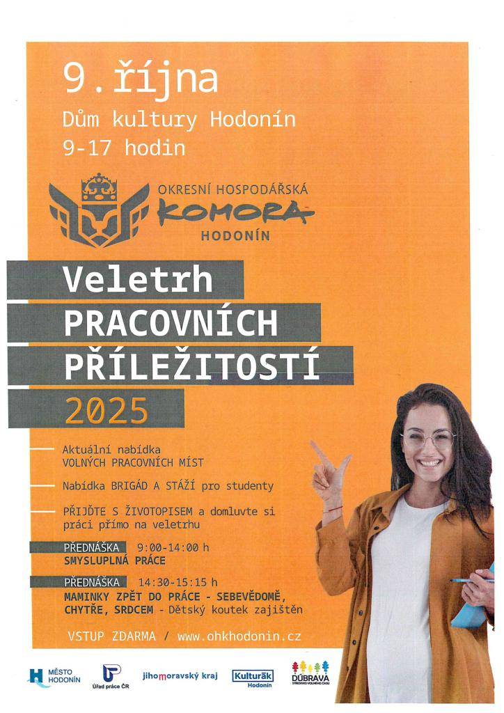 Pořádá Okresní hospodářská komora Hodoní