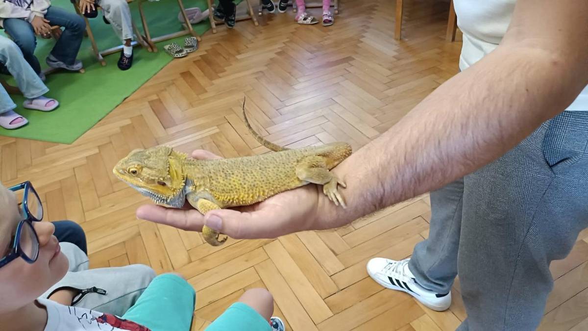 Žáci zažili program „Adaptace – život v extrémních podmínkách“ se setkáním se živými zvířaty.