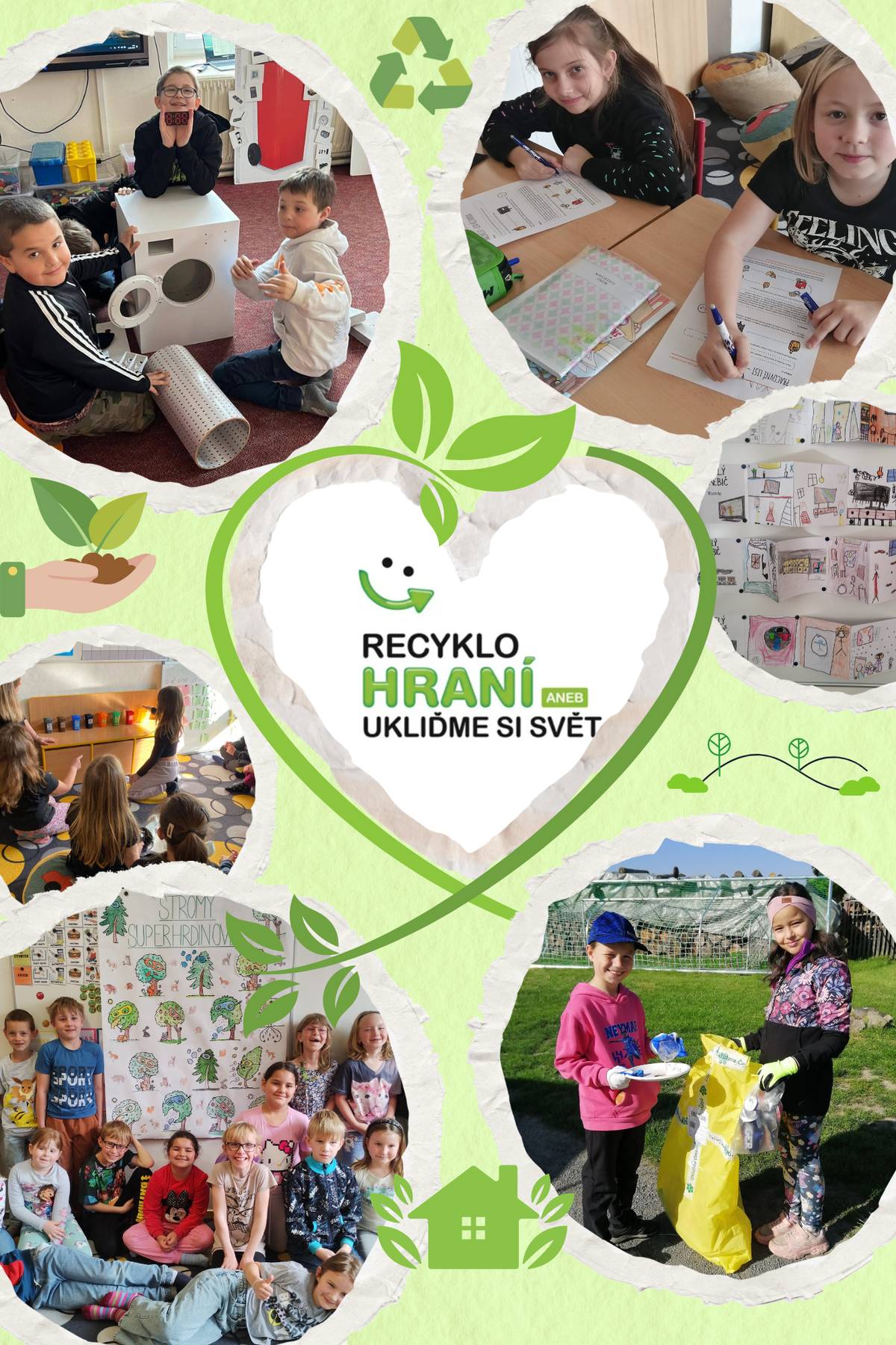 Naše škola ve školním roce 2024/2025 v oblasti EVVO opravdu nezahálela. Celoročním cílem bylo Třídění a recyklace. Děti napříč ročníky plnily osvětové úkoly vyhlašované v projektu Recyklohraní. Absolvovaly program Recyklace hrou, se kterým nás Recyklohraní navštívilo ve škole.  V soutěži Recyklohraní naše základní škola obsadila 106. místo z celé republiky z téměř 1600 zapojených škol a 10. místo ze 125 škol (MŠ, ZŠ, SŠ) v Pardubickém kraji. Velké poděkování všem vyučujícím a žákům, kteří se zapojili do úkolů ve výuce a všem rodičům, kteří přispěli sběrem.
