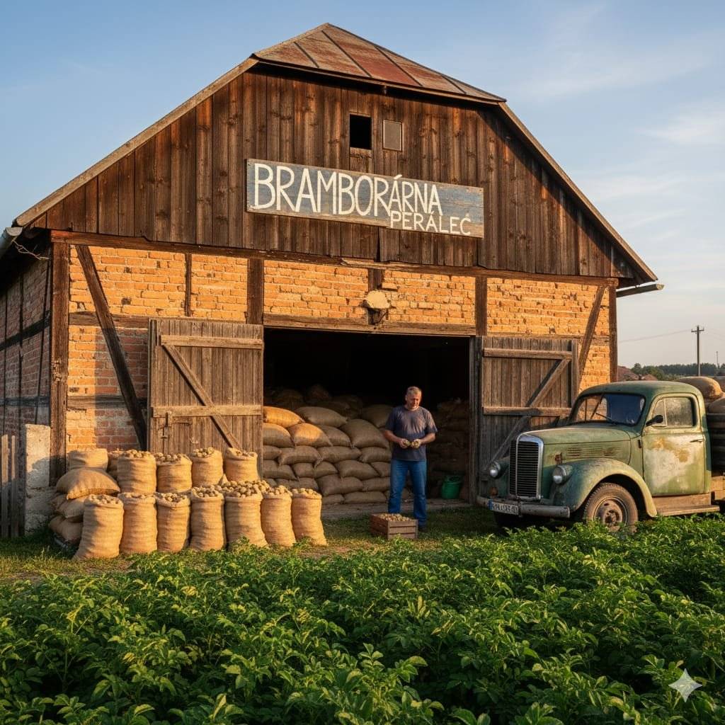 ZD Zderaz informuje, že dnes 24.9. startuje prodej brambor v bramborárně v Perálci.     Konzumní brambory na uskladnění - odrůdy Antonie (žlutá) a Rosara (červená) za 9 Kč/kg - baleno po 50 kg. Dále pak odpadové brambory za 2 Kč/kg.   Otevírací doba: pondělí až sobota od 8 do 12 a od 13 do 17 hodin. Kontaktní telefon: 728 552 452.