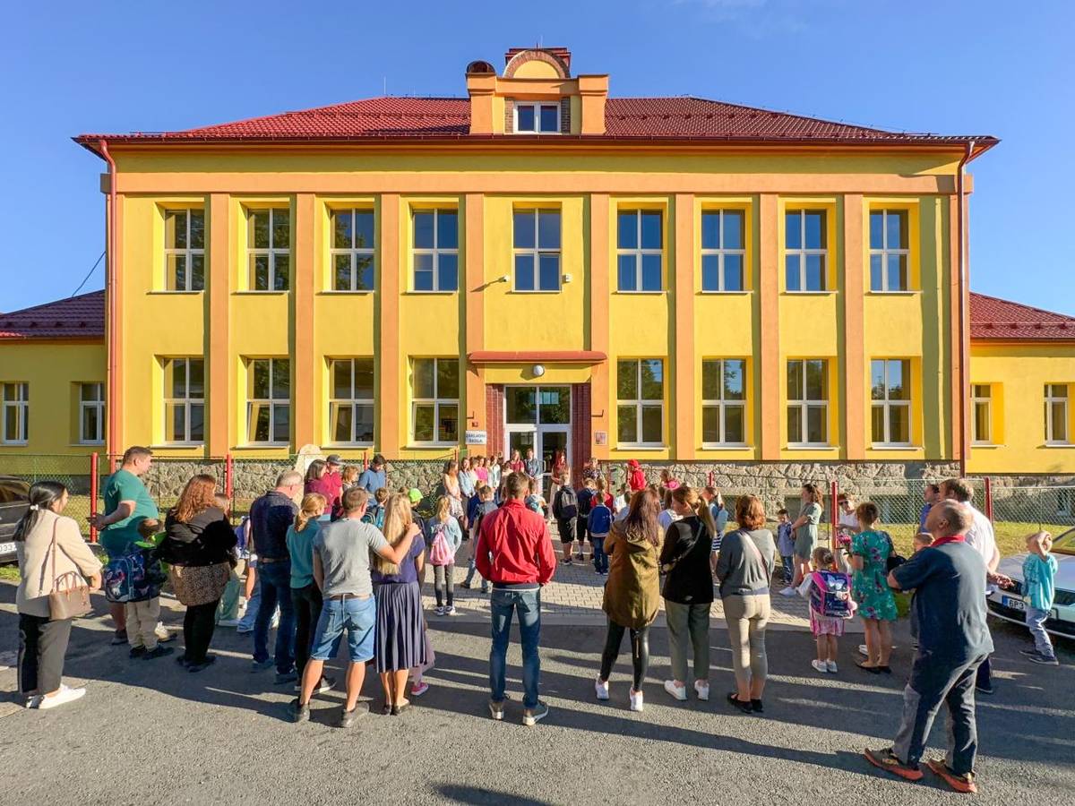 1.září jsme přivítali 8 nových prvňáčků.
