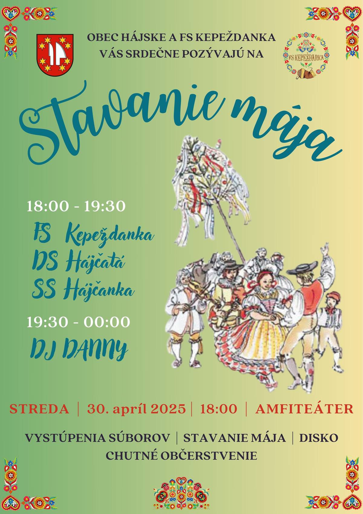 STAVANIE MÁJA  I  30. APRÍL 2025  I  AMFITEÁTER