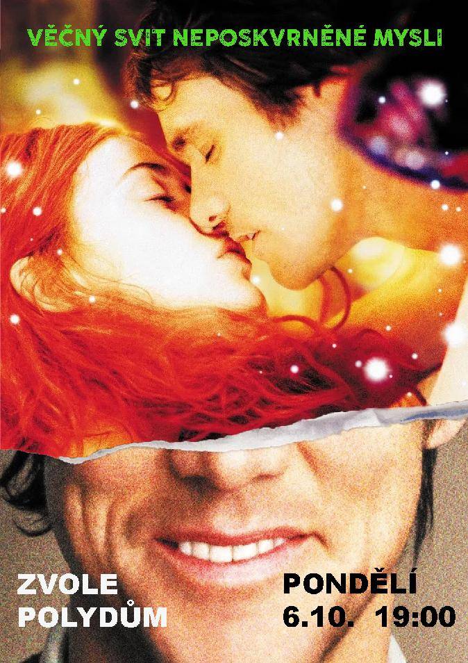 6.9. Klubové kino Jirky Knébla. Tak trochu sci-fi "Věčný svit neposkvrněné mysli"