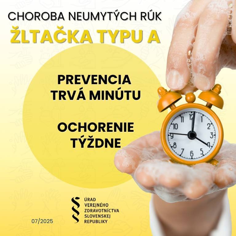 Žltačka typu A - A-típusú sárgaság