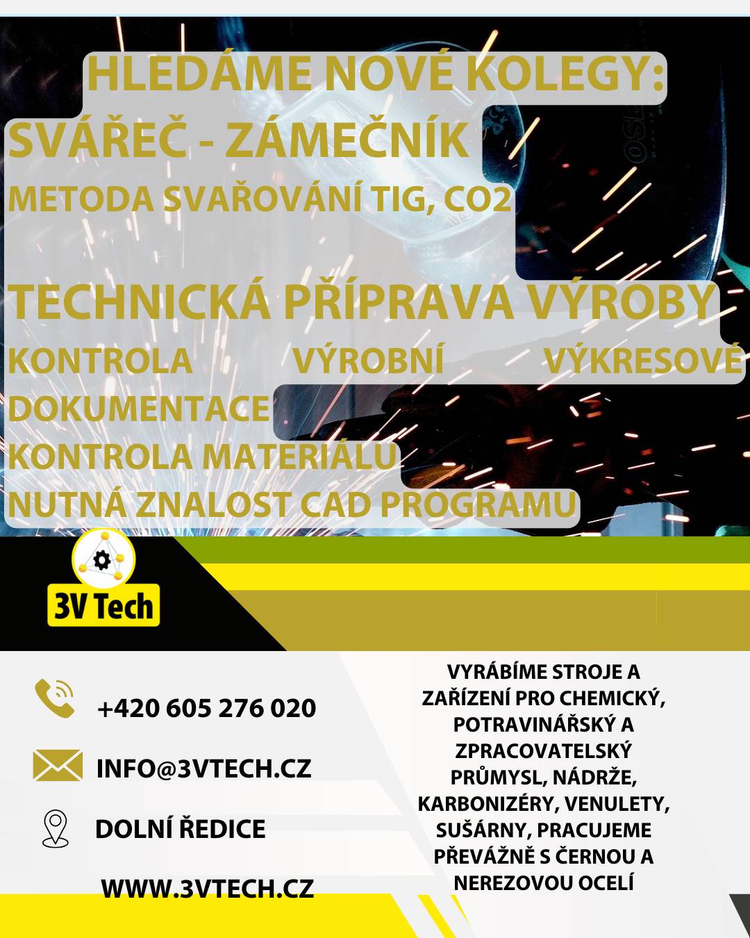 Nabídka práce viz. příloha.