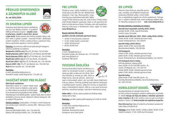 Hledáte pro své dítě tu pravou aktivitu? Pomůže vám přehled sportovních a zájmových klubů.