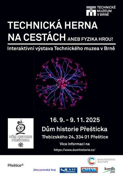 Dům historie Přešticka zve na nové výstavy "Přeštický rodák Jakub Jan Ryba" a "Technická herna na cestách aneb fyzika hrou!".