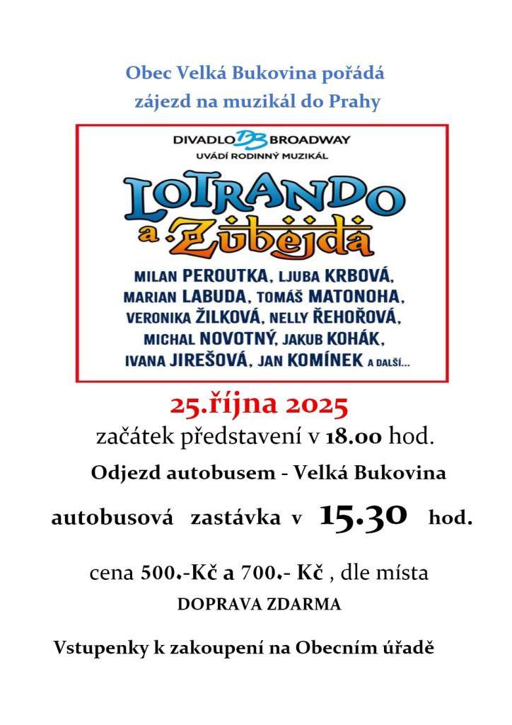 25.10.2025 Divadlo Broadway- Praha