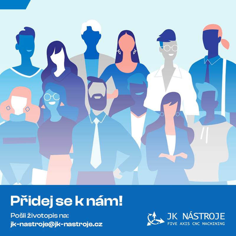 Společnost JK Nástroje s.r.o. hledá zaměstnance na pozice metrologa a pracovníka hlavňového oddělení.   Požadujeme vyučení nebo maturitu ve strojírenském, nebo příbuzném oboru. Manuální zručnost, spolehlivost a samostatnost.