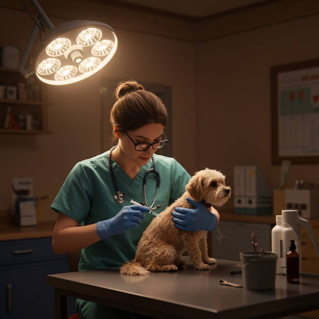 Očkování psů se bude konat 11. října 2025 pod vedením MVDr. Anny Valterové.