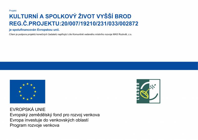 Projekty Program rozvoje venkova