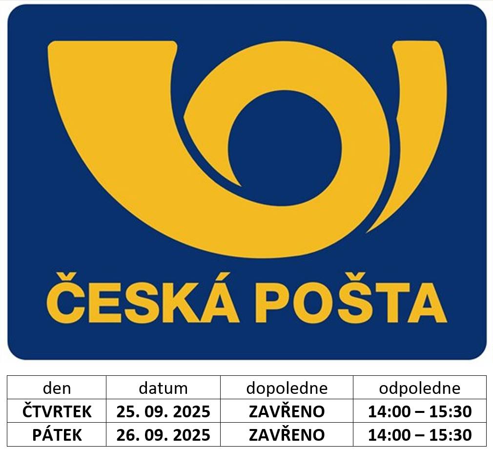 oznamuje dočasnou změnu hodin: