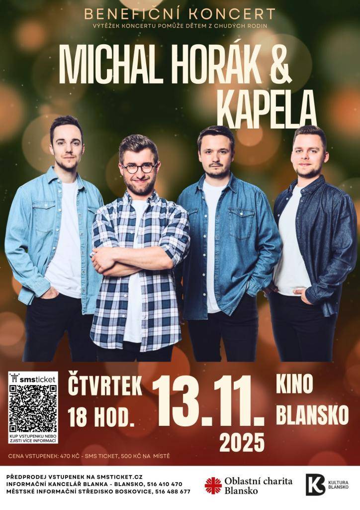 Benefiční koncert  13.11.2025