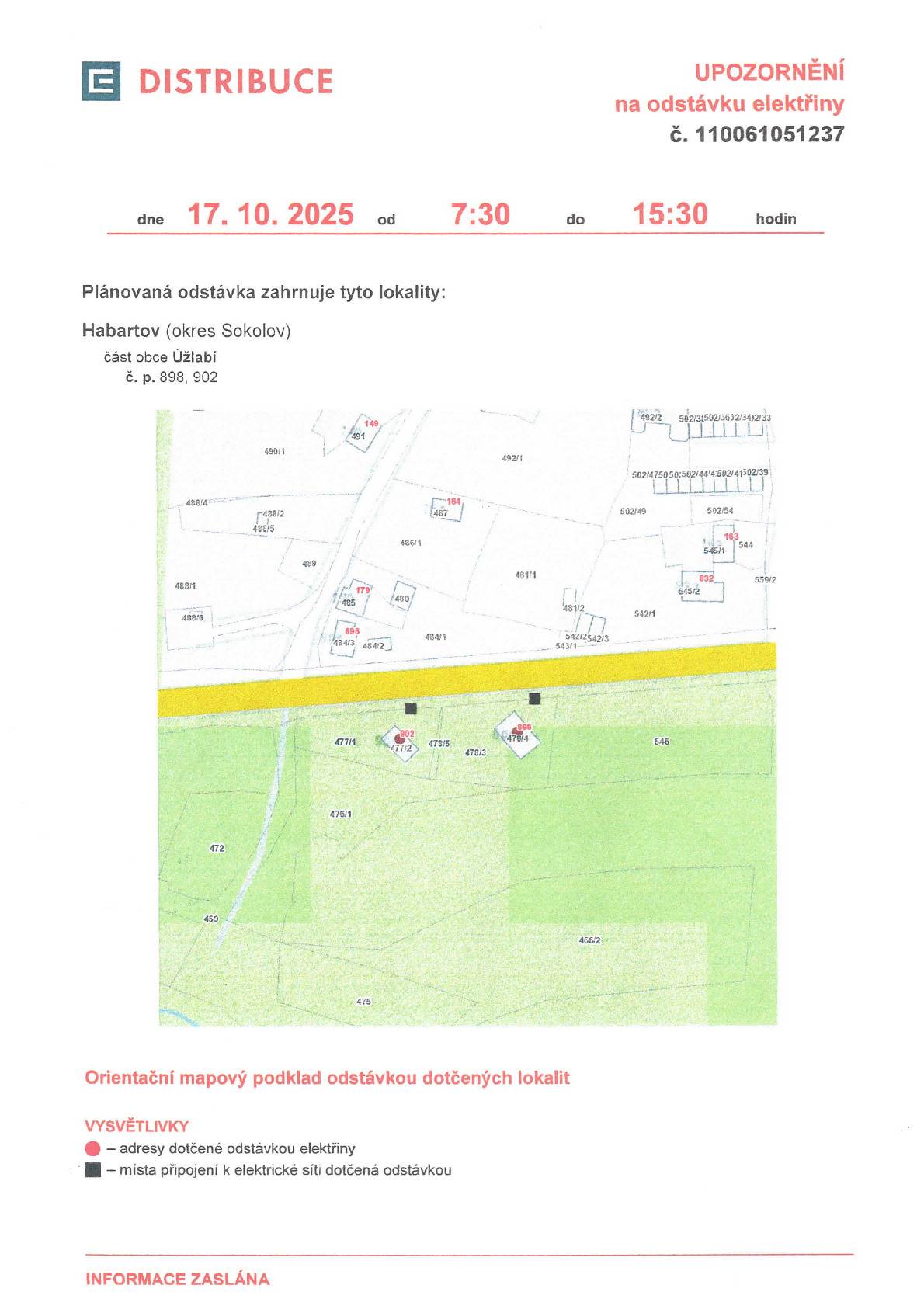 ÚŽLABÍ - č.p. 898 a 902