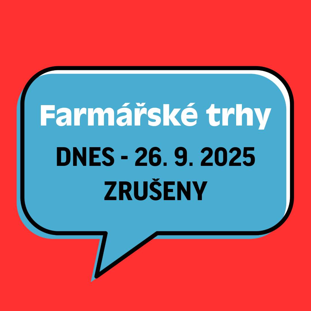 Omlouváme se všem zájemcům o farmářské trhy – dnes, v pátek 26. 9., jsou kvůli velké nemocnosti prodejců ZRUŠENY.    Další týden už pokračují dle tradičního schématu.   V neděli 28. 9. se těšíme s burčákem i příjemným občerstvením a notnou dávkou živé muziky na Svatováclavských slavnostech v prostorách hostivické sokolovny a přilehlého hřiště.