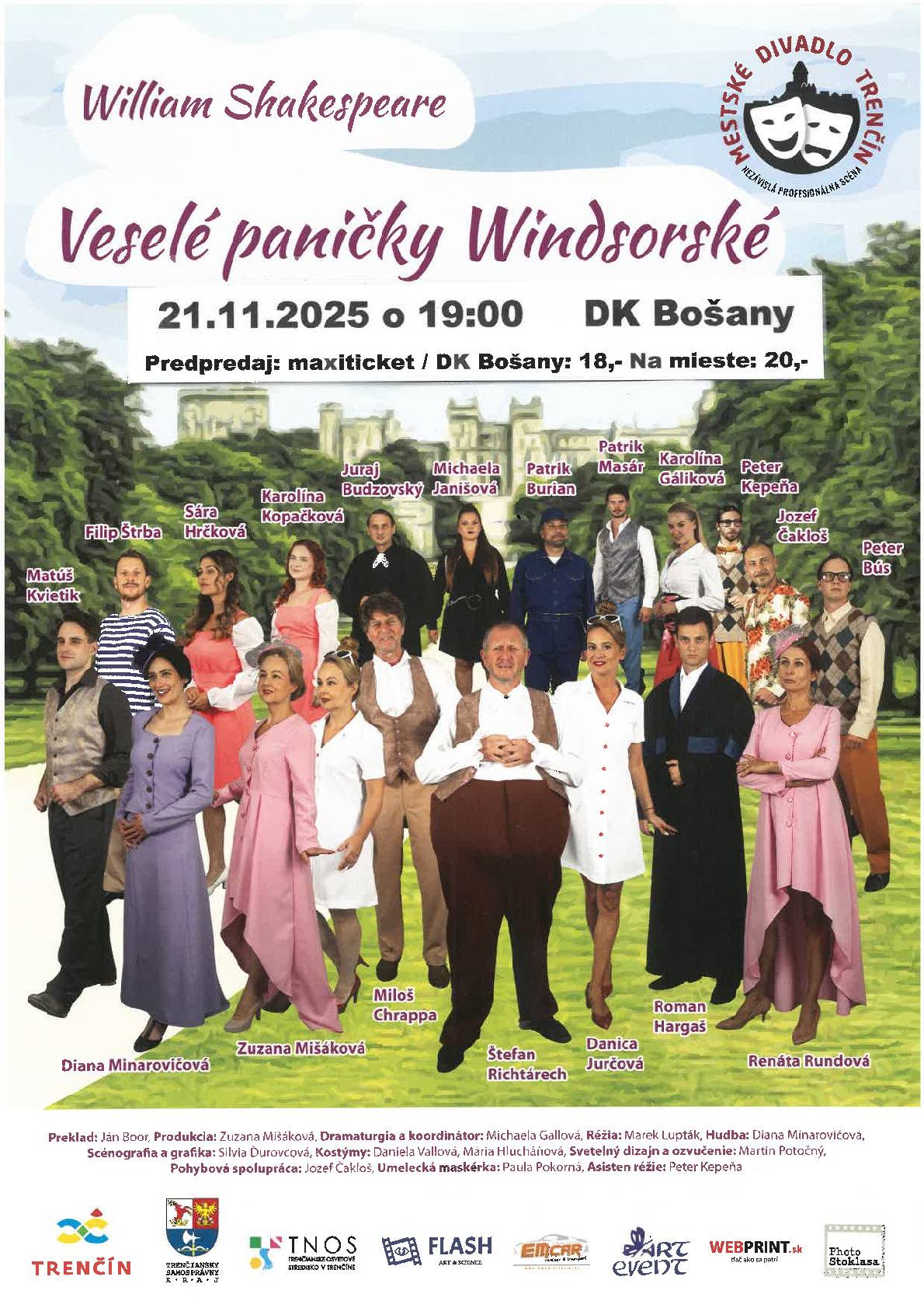 Srdečne Vás pozývame na divadelné predstavenie.