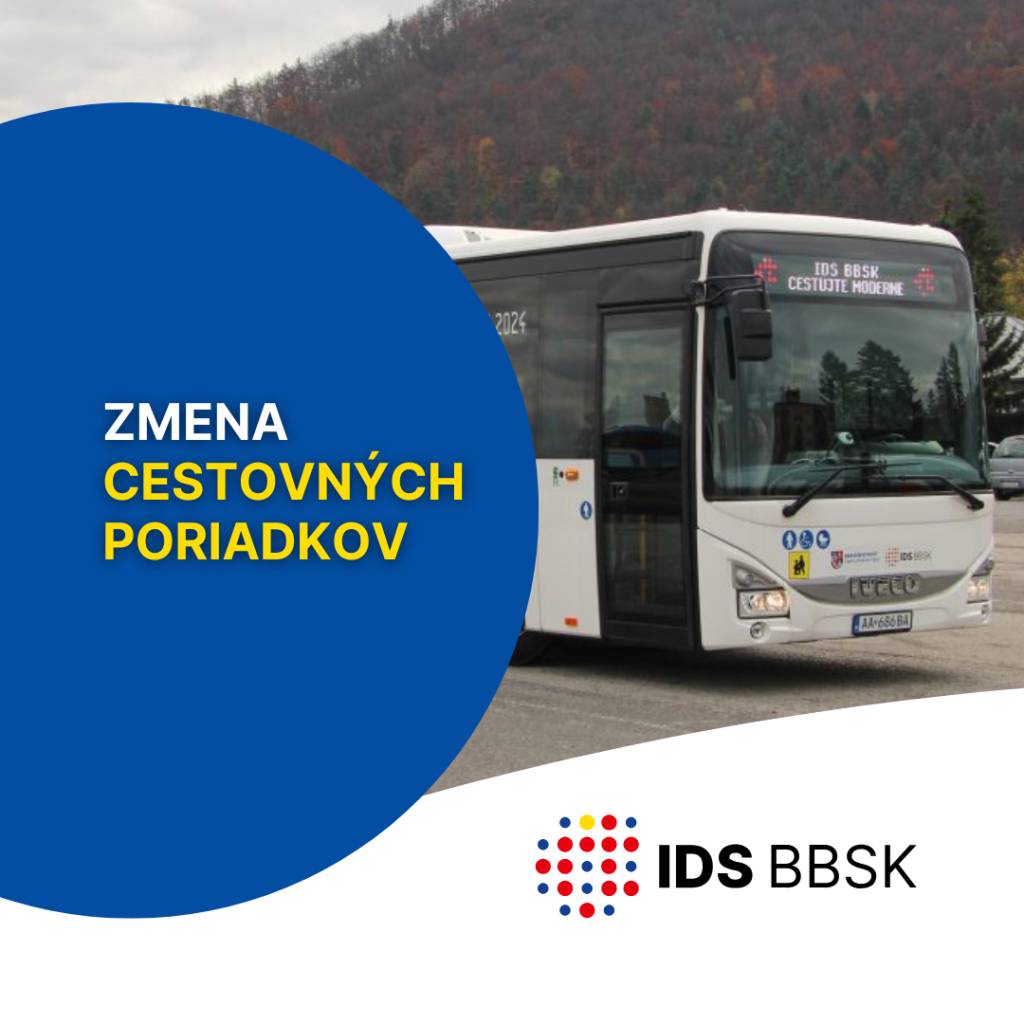 Od 1. septembra sa menia cestovné poriadky regionálnych autobusov.