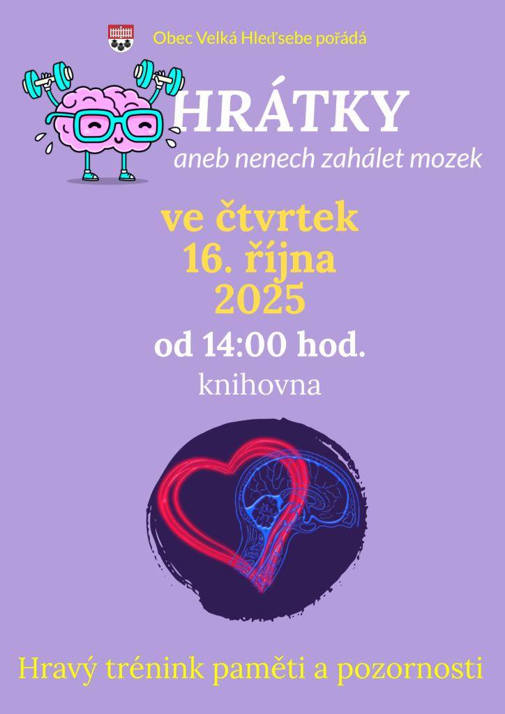 16. října 2025 od 14 hodin v obecní knihovně.