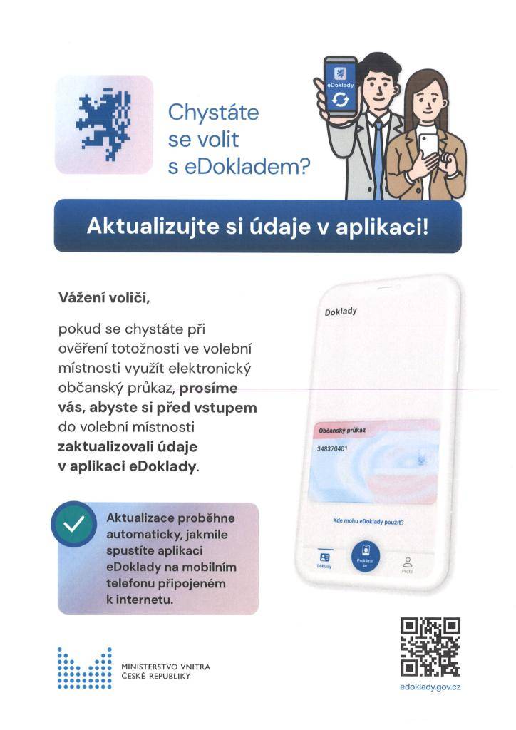 Aktualizujte si své E-Doklady