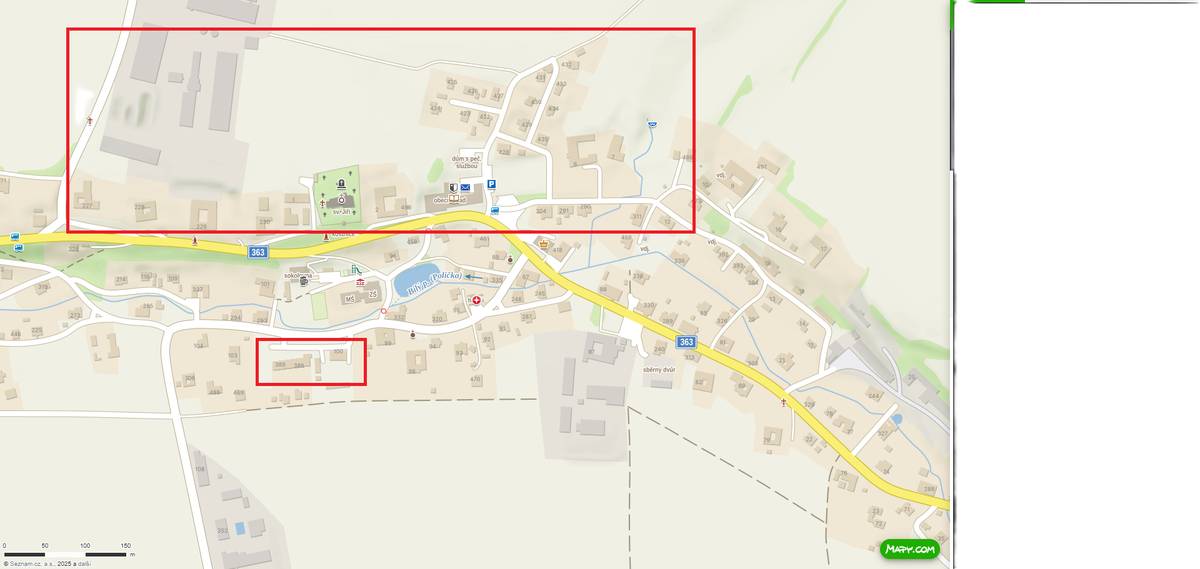 V úterý 30.9.2025 od 8.00 hodin do 14.00 hodin bude přerušena dodávka vody od křižovatky na Květnou po obecní úřad, dále zástavba za OÚ a okolo místní komunikace kolem p. Dočekalové čp. 12 a dále bytový dům čp. 100 a sousedící okály. Může být přerušena dodávka vody až po horní konec obce nebo od křižovatky na Květnou směrem k firmě MIVEPO. Může dojít k dočasnému zakalení vodovodu.