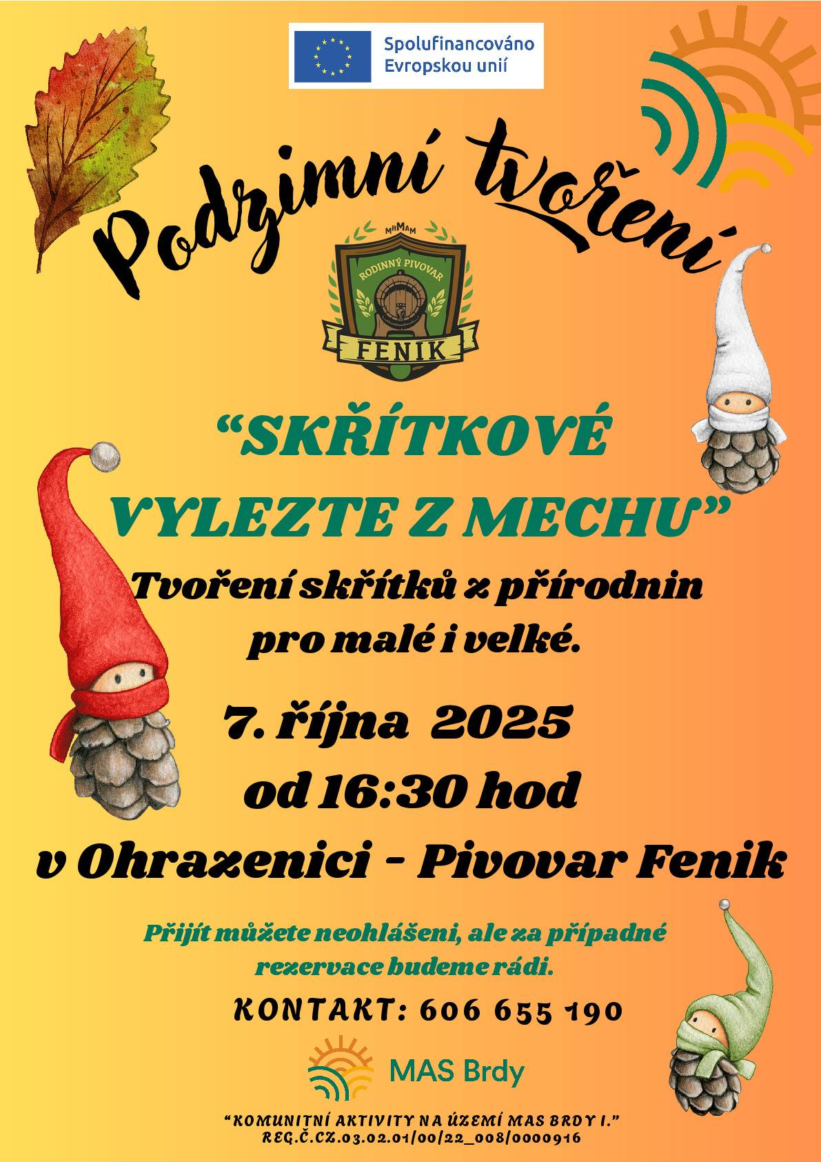 Podzimní tvoření-Pivovar Fenik