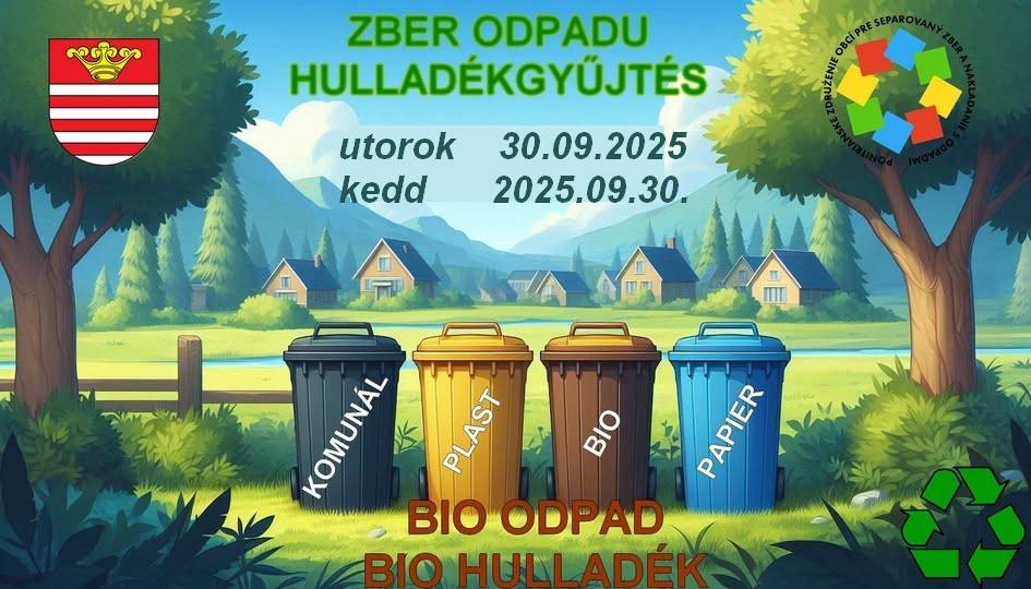 Vývoz odpadu - Hulladékgyűjtés