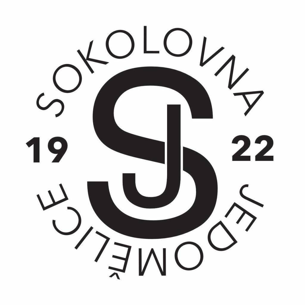 Pozvánka na slavnostní otevření budovy sokolovny Jedomělice.  Sobota 18.10. 2025 od 15:30h