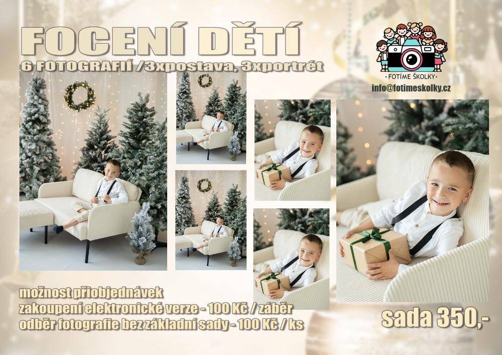 V pondělí 3. listopadu 2025 od 8:00 se v budově MŠ uskuteční vánoční focení pro školáky i školkové děti.