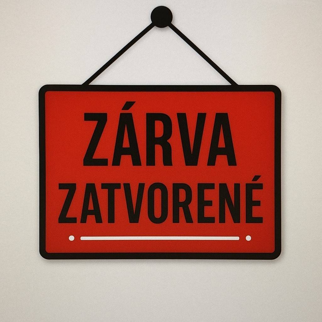 Oznamujeme našim obyvateľom/zákazníkom,   že dňa 7.10.2025 (utorok) bude mestský úrad z technických príčin zatvorený počas celého dňa.   Ďakujeme za pochopenie.