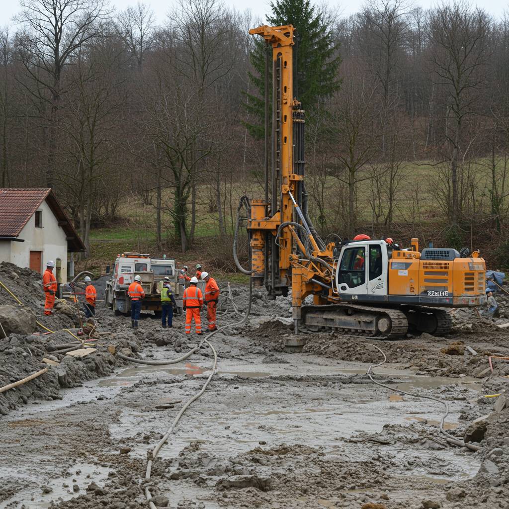 Informujeme občany, že ve středu 1. října 2025 se v obci Dobřínsko uskuteční vrty, které jsou součástí geologického průzkumu. Tento průzkum je nezbytný pro další projekční práce na splaškové kanalizaci a čističce odpadních vod.
