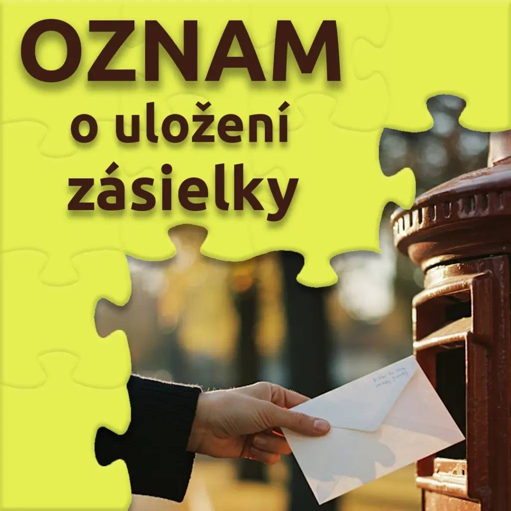 Obec Kráľová pri Senci oznamuje občanovi  Erik Szalay,  trvale bytom Kráľová pri Senci, že mu na Obecný úrad v Kráľovej pri Senci bola dňa 01.10.2025 doručená zásielka z Okresného súdu Pezinok.  Zásielka bude k dispozícií na Obecnom úrade v čase úradných hodín 15 dní.