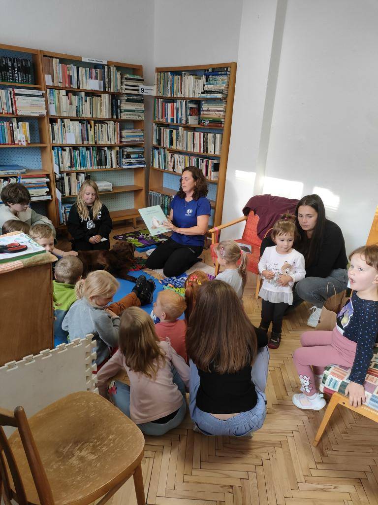 V knižnici sa dňa 03.10.2025 konalo podujatie pre deti čítanie so zvieratkami.  Ďakujeme všetkým ktorí ste prišli.