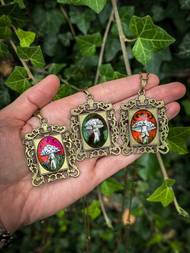 Přívěsky s houbami