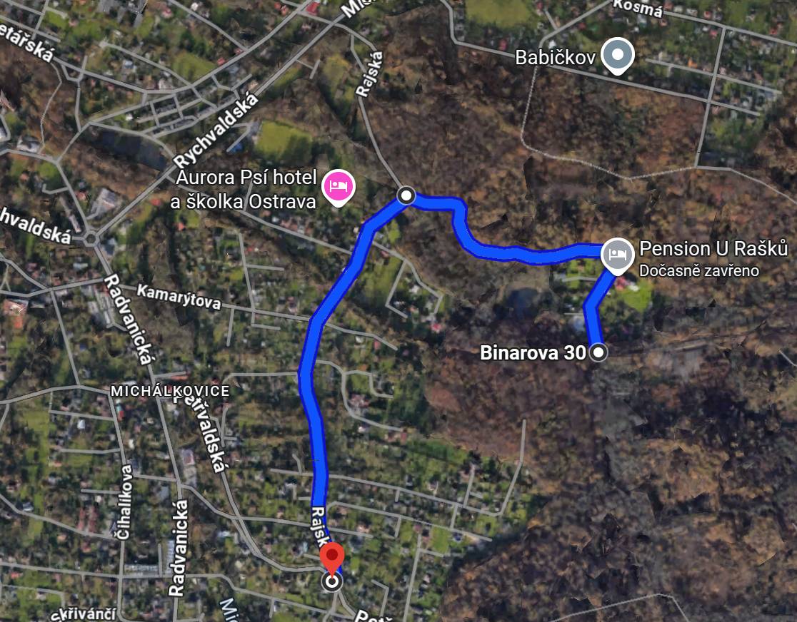 Vážení občané, v rámci stavby „Rekonstrukce komunikace a zvýšení bezpečnosti provozu v lokalitě Binarova–Rajská“ si Vás dovolujeme informovat o následujících stavebních pracích: ·         V neděli 05.10.2025 proběhne frézování povrchu komunikací, a to v čase od 7:00 do cca 16:00 hodin, s částečným omezením provozu v dotčené lokalitě. ·         V období od pondělí 06.10. do čtvrtka 09.10.2025 budou probíhat přípravné stavební práce, rovněž za částečného omezení provozu, každý den v různých úsecích od 7:00 do cca 16:00 hodin. Upozorňujeme, že v důsledku nepředvídatelných povětrnostních podmínek může dojít k časovým odchylkám v realizaci jednotlivých prací. Prosíme občany o zvýšenou opatrnost při pohybu v dané oblasti a o respektování dočasného dopravního značení. Stavební práce bude provádět společnost PORR a.s., IČ 43005560, se sídlem Dubečská 3238/36, 100 00 Praha 10 (stavbyvedoucí: Jan Chromek, tel. 739 589 260  email: jan.chromek@porr.cz). O dalším postupu prací bude zhotovitel informovat stavbou dotčené občany. Děkujeme za pochopení a trpělivost.