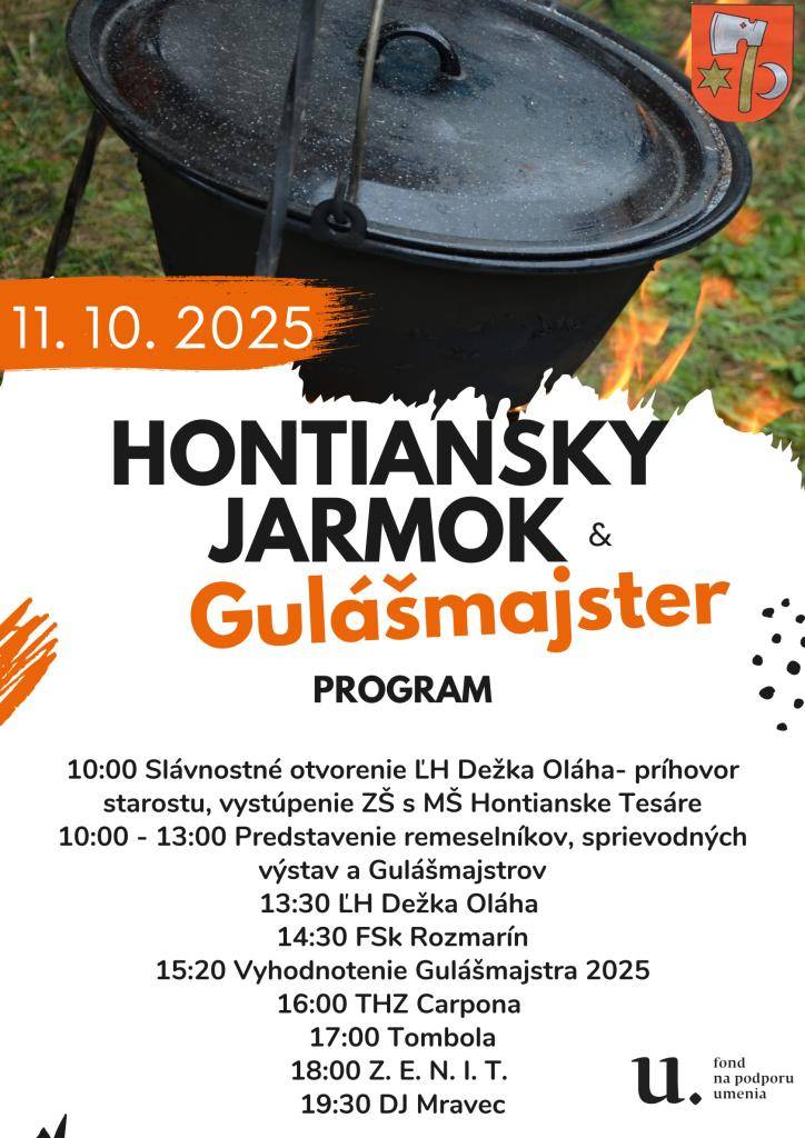 Miesto: Hontianske Tesáre KD    Dátum: 11. 10. 2025 o 10:00