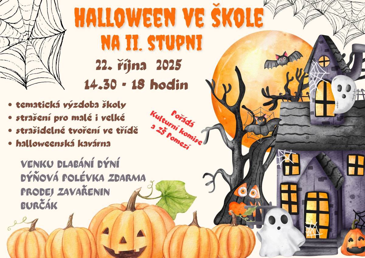 Přijďte se bát, něco vytvořit nebo ochutnat podzimní dobroty