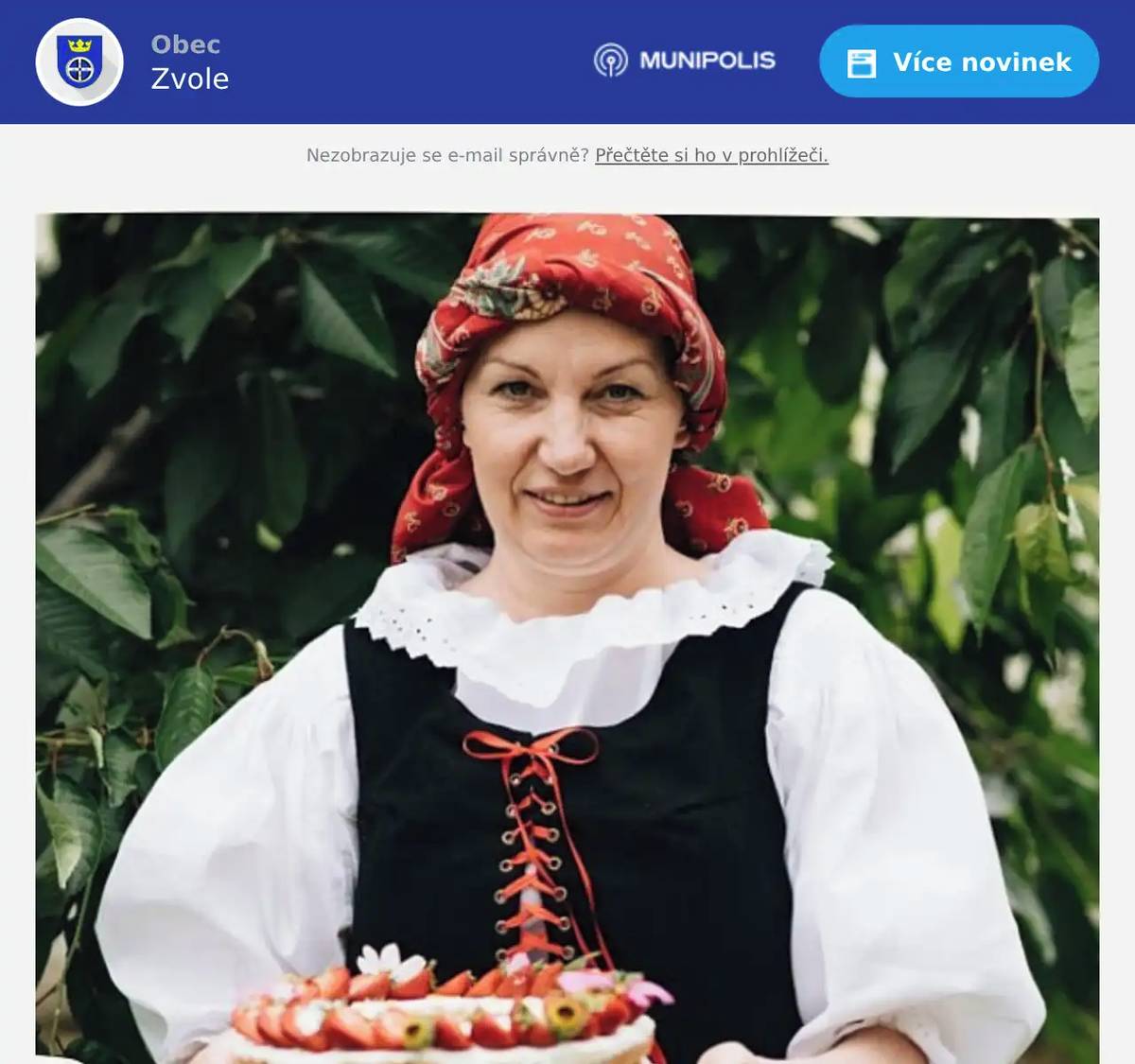 Dovolujeme si Vás a vaše občany pozvat na Besedu s Petrou Buranovou.  🍰 Petra Burianová: Od práva k pečení a tradicím! 🏡 Pamatujete si na první řadu populární soutěže Peče celá země? Jejich vítězkou se v roce 2020 stala úžasná Petra Burianová! Tato pětinásobná maminka a původně právnička ukázala, že láska k domácímu pečení, tradicím a folkloru může změnit život. Dnes Petra žije na rodinném statku, kde se kromě rodiny, zvířat a hospodářství věnuje své vášni: Pečení s duší: Je známá svým tradičním a poctivým přístupem. Propagaci řemesel: Aktivně sbírá a šíří dál staré recepty a zvyky. Autorské tvorbě: Napsala úspěšné kuchařky jako Cesta z těsta a měla i vlastní pořad na České televizi, Pečení na neděli! Petra Burianová je inspirací pro všechny, kteří chtějí skloubit rodinný život s velkou vášní a vrátit se ke kořenům. 🌾  Beseda se uskuteční 14.10.2025 od 17°° hodin v sokolovně v Bobrové.