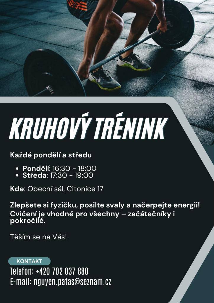 Kruhový trénink Citonice