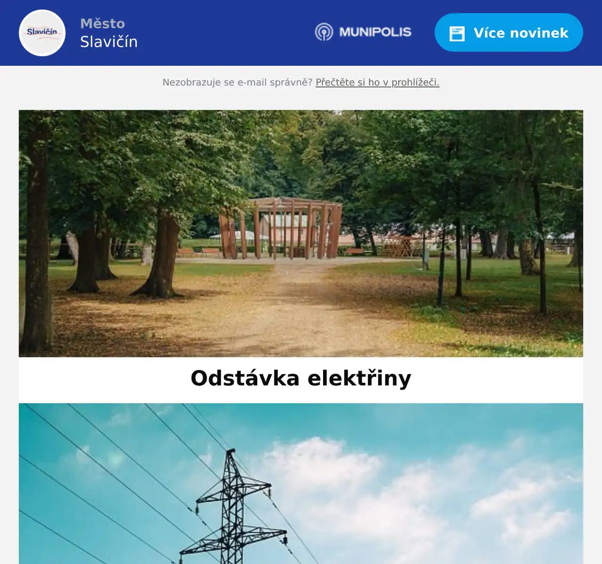 Společnost EG.D., a. s., provozovatel distribuční soustavy, oznamuje přerušení dodávky elektřiny ve čtvrtek 9. října 2025 od 07.30 do 15.00 hodin, a to v těchto ulicích: Dlouhá, Družstevní, Hrádecká, Luhačovská, Obchodní, Okružní, Osvobození a Polní. Zpráva o odstávce