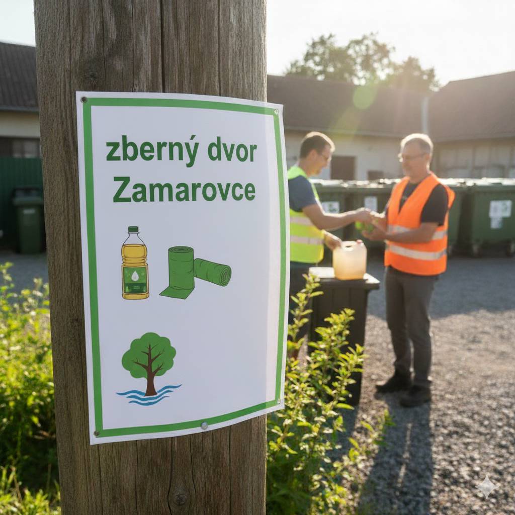 OcÚ Zamarovce rozširuje protihodnotu za odovzdaný použitý kuchynský olej o kompostovateľné vrecká.