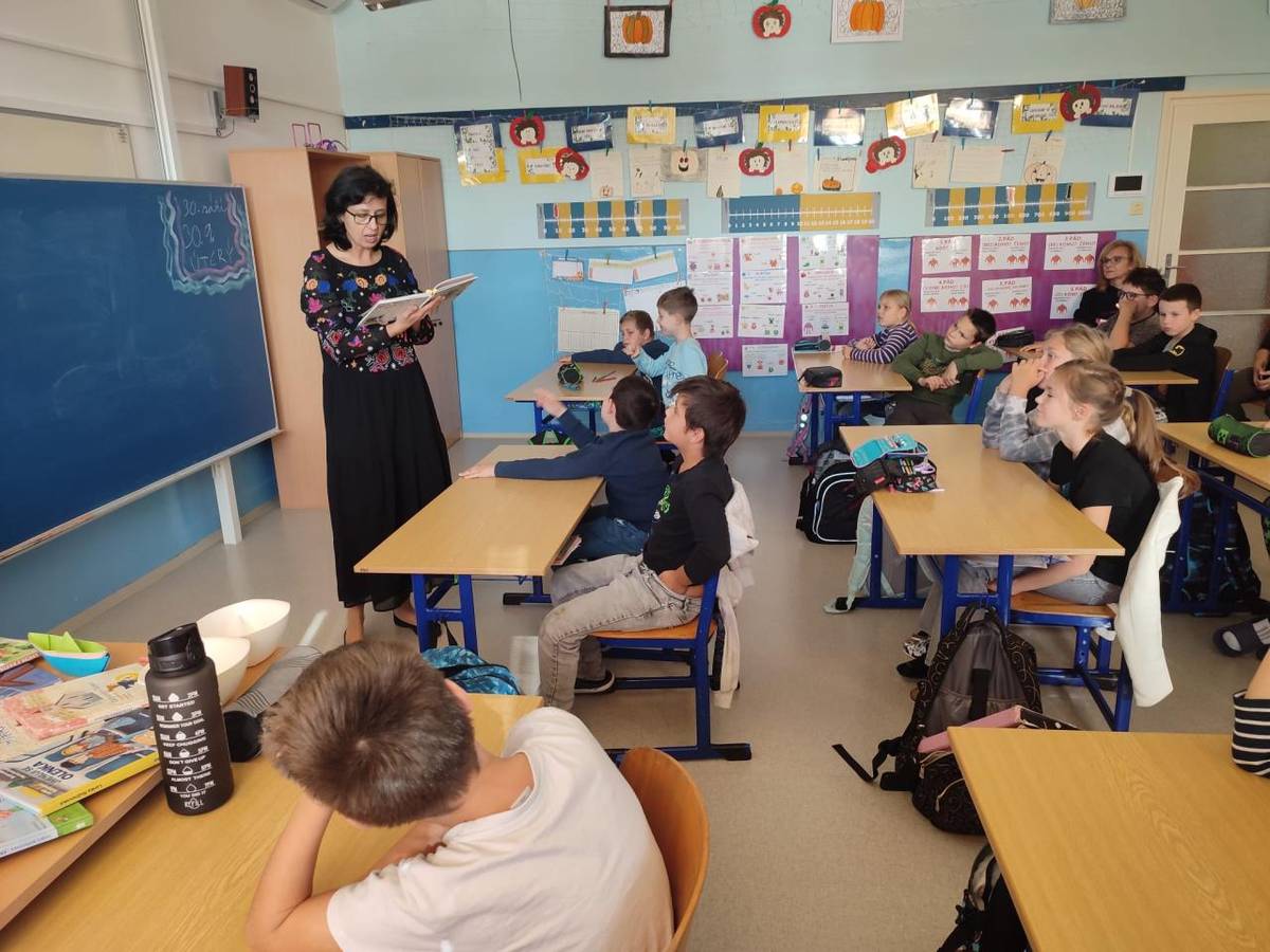 Takto jsme si to užili s paní spisovatelkou.